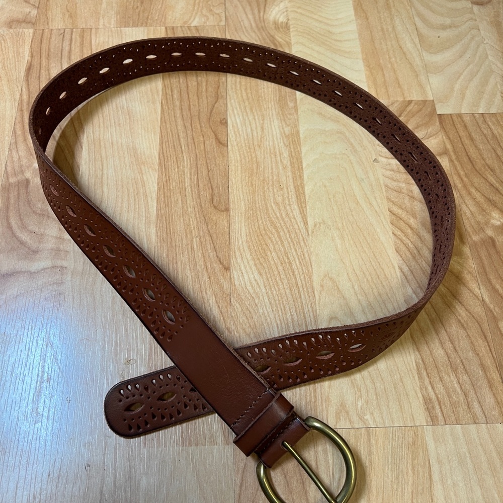 Lucky Brand leather belt Bev Marsh It